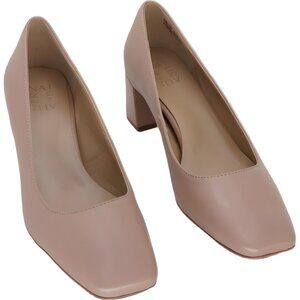 Naturalizer Karina Block Heel Pumps Gingersnap Square Toe US 9.5M EU 40.5